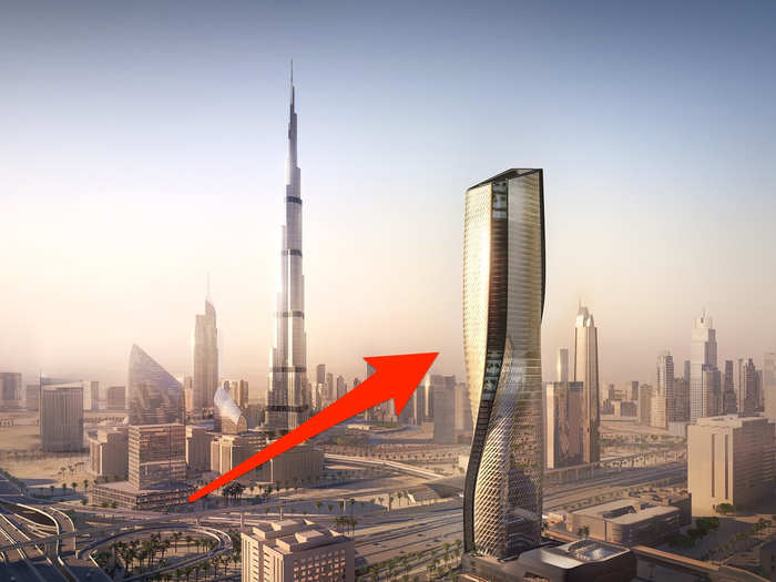 When it's completed in August 2021, Dubai's Wasl Tower will soar more than 990 feet in the air.