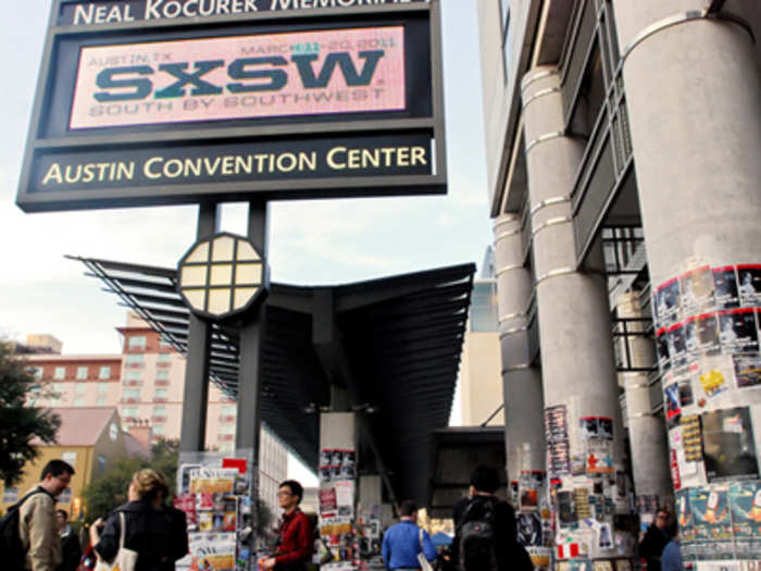 SXSW was cancelled on March 6 over concerns about the spread of the coronavirus.
