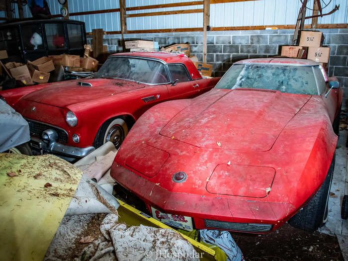 Matt Murray called the collection one of the most amazing barn finds IronTrap Garage has ever seen in his YouTube video tour of the barn find.