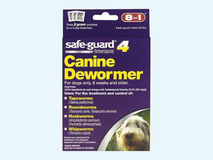 The best dog dewormer overall