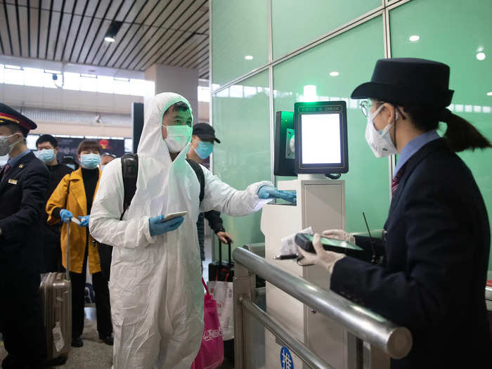 Wuhan residents must use a coronavirus smartphone app that allows the government to track their health status and travel history to determine where they can go.