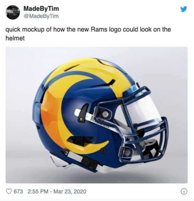 rams new logo and uniforms