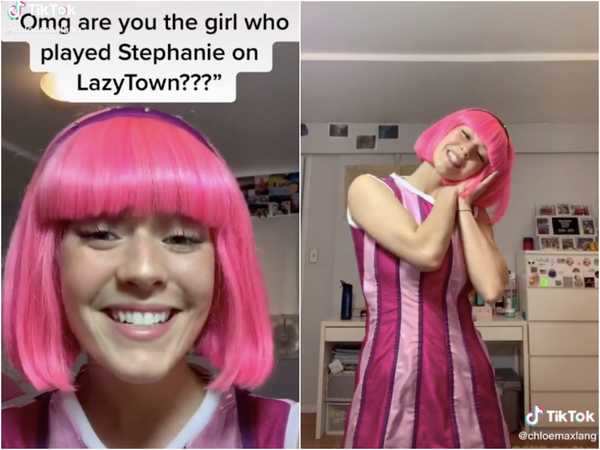 Stephanie From Lazytown Revealed Her Identity In A Tiktok Wearing 
