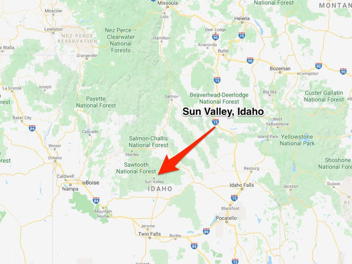 Sun Valley is under three hours by car from Boise, Idaho.