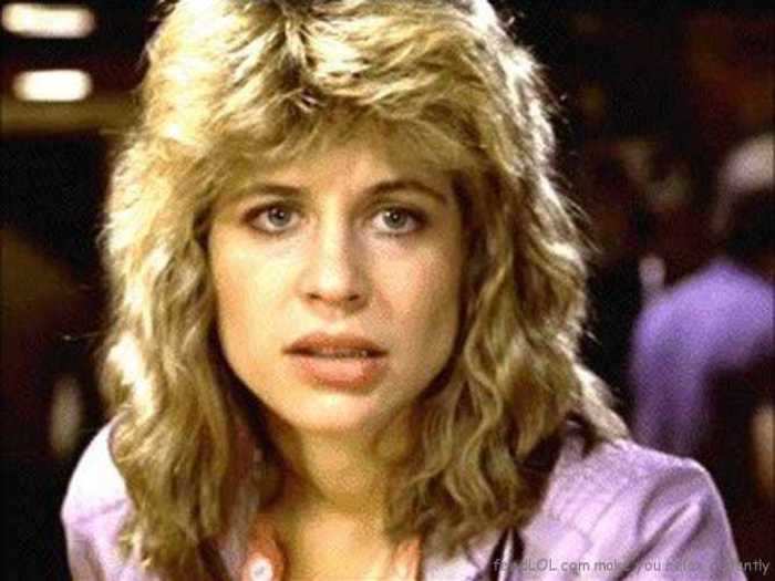 Her hair in the first "Terminator" was also memorable.