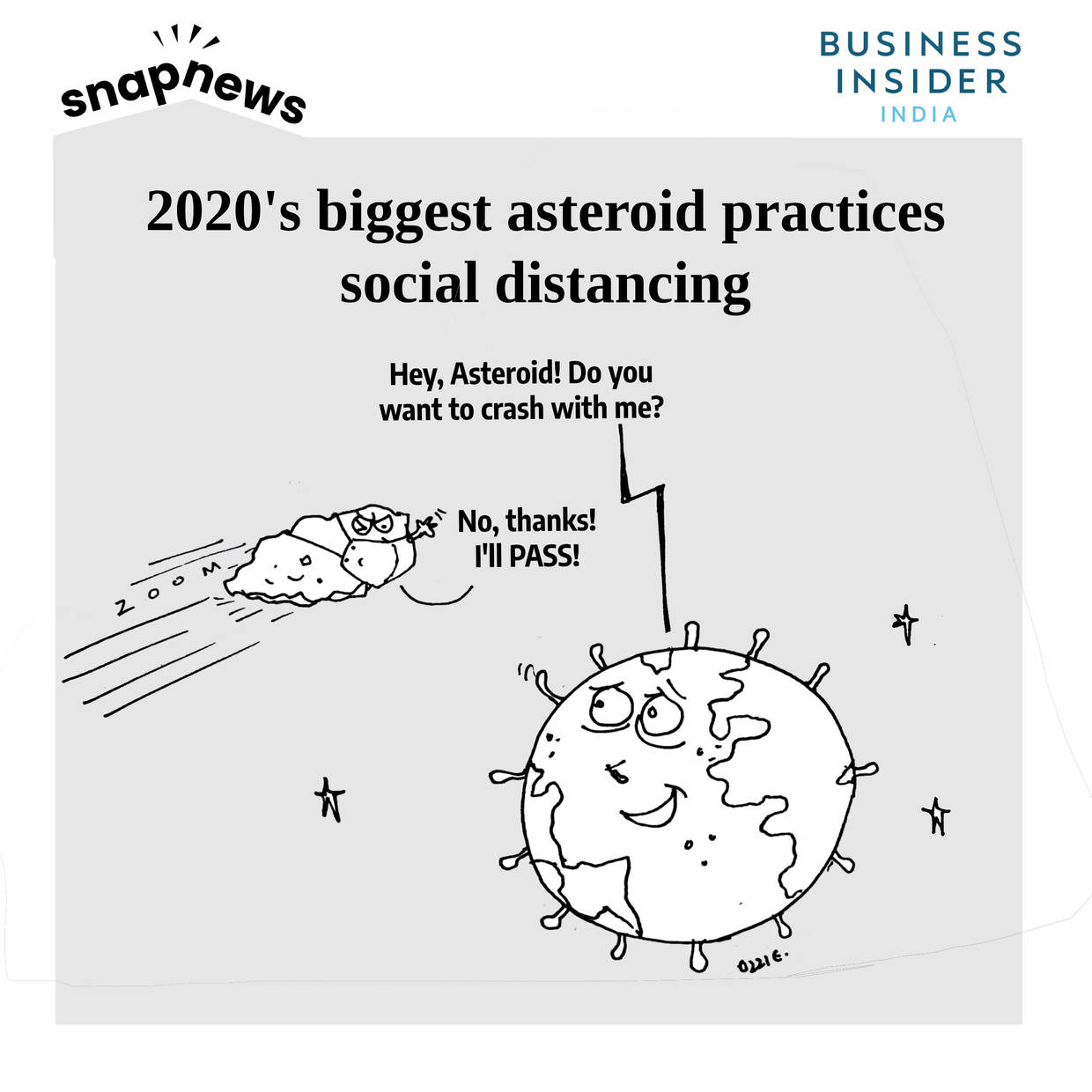 The biggest asteroid of 2020 will zoom past Earth on April 29 — adhering to 'social distancing' and even wearing a mask