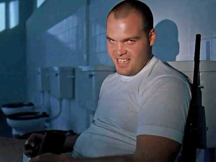 Vincent D'Onofrio gained about 70 pounds for his role in "Full Metal Jacket."