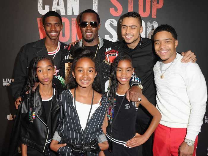Diddy is the father of six children.