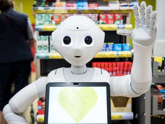 Softbank suggests companies use Pepper in the hospitality, healthcare, and retail industries.