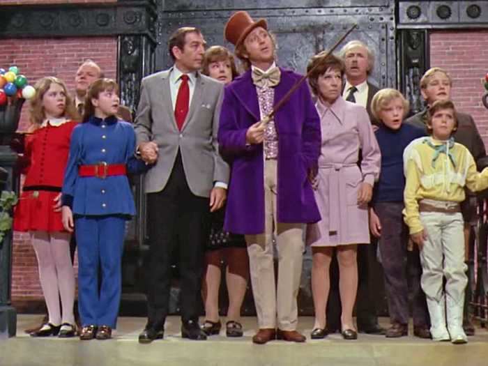 Gene Wilder plays the owner of a whimsical, mysterious chocolate factory in "Willy Wonka & the Chocolate Factory."