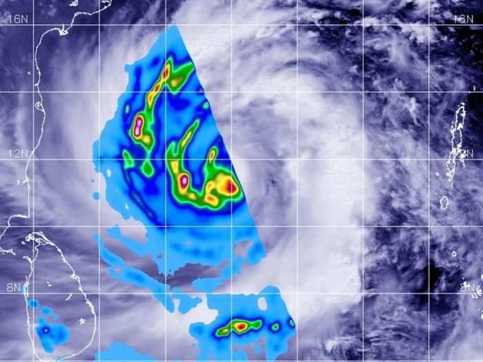 ​Cyclone Amphan on May 17 at 1:00 pm IST