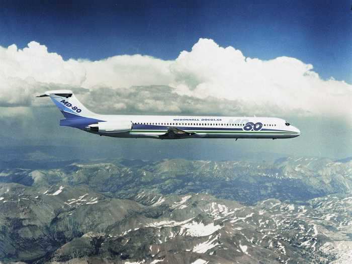 The McDonnell Douglas MD-80 series was the successor to the smaller Douglas DC-9, with McDonnell Aircraft and Douglas Aircraft Company merging in 1967.