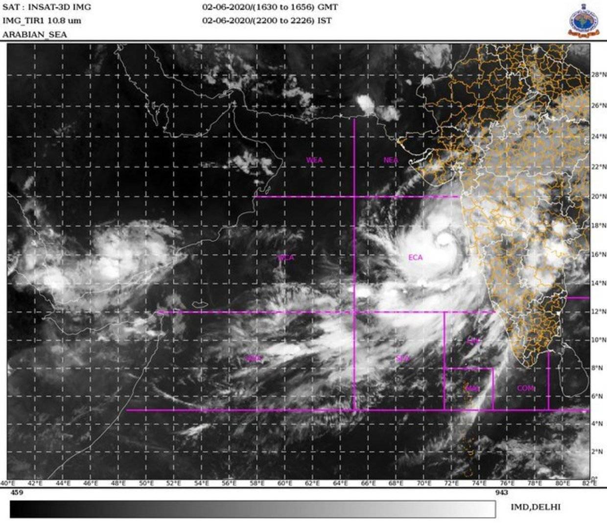 Cyclone Nisarga is all set to cross Maharashtra and Gujarat at a speed of 110 kmph — Mumbai on ‘red’ alert