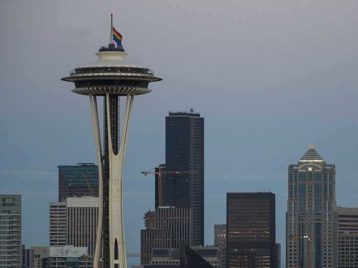 Seattle, Washington, is the best city for same-sex couples in the US, according to the study.