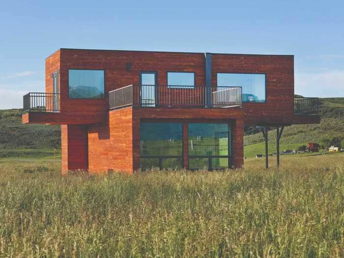 A Colorado ranch home made out of shipping containers is on the market for $1.65 million.