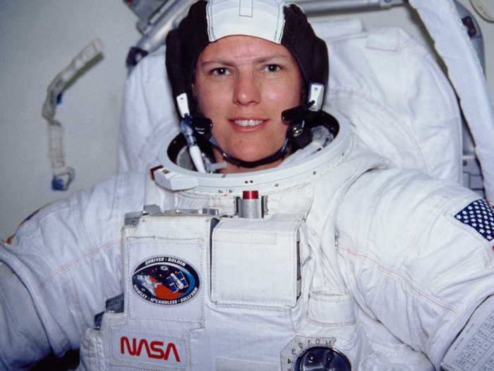 Kathy Sullivan grew up in Paterson, New Jersey. Her dad was an aerospace engineer, and she was interested in space from a young age.