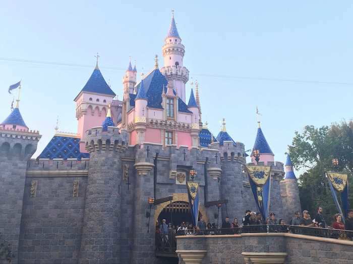 Disneyland unveiled Sleeping Beauty Castle before the animated movie was even released.