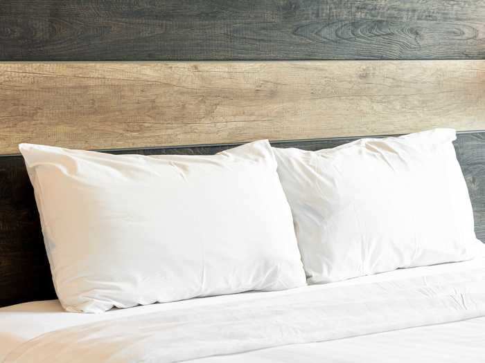 Trade in your regular pillows for cooling, foam ones.