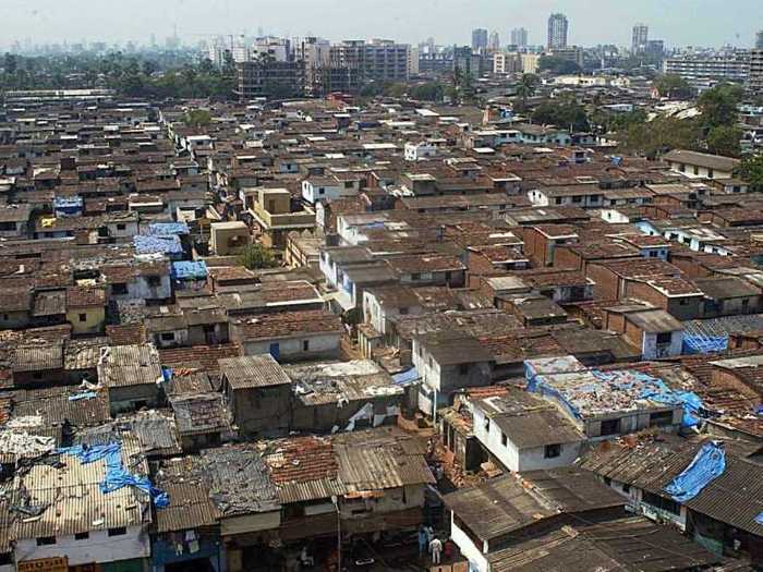 This is the Dharavi slum in the city of Mumbai, India. It identified its first case of the coronavirus on April 2.