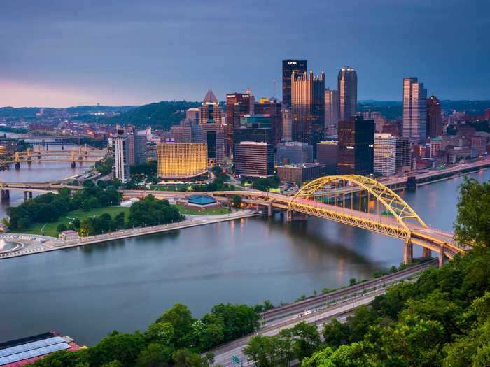 50. Pittsburgh, Pennsylvania