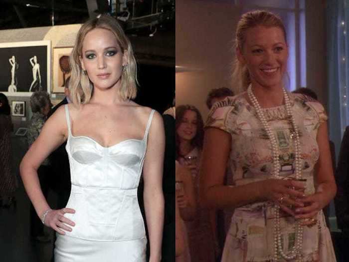 According to the show's creator, Jennifer Lawrence auditioned to play Serena van der Woodsen on "Gossip Girl."