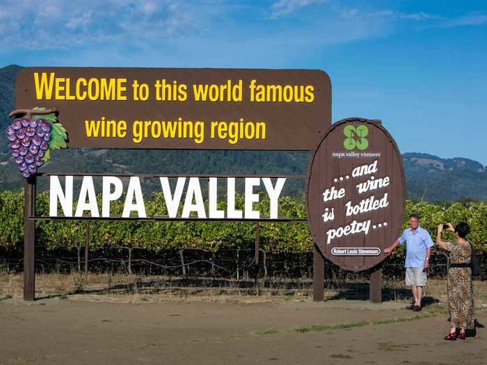 California's Napa and Sonoma wine regions are home to over 900 wineries. They attract millions of tourists per year.