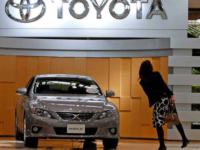 TIME. Toyota has been worth a lot for a long time. Forgetting about the critical difference between Toyota's value as a business and its stock-market value, the company has been a a tremendous store of value for decades. Tesla has been considered a similar store for much, much less time.