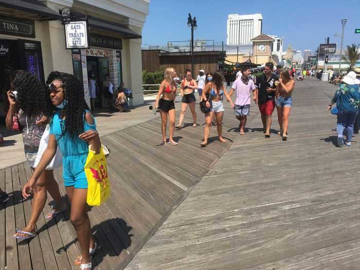Most casinos in Atlantic City, New Jersey, reopened last weekend after closing for three-and-a-half months to prevent the spread of the coronavirus.