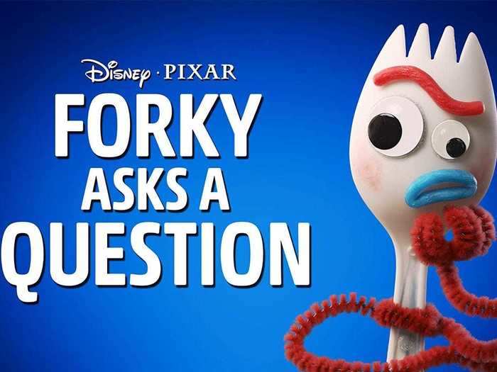 "Forky Asks a Question" - available now