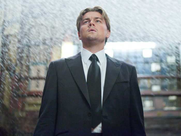 Leonardo DiCaprio starred as Dominick Cobb, a man that infiltrates his targets' dreams to collect information.