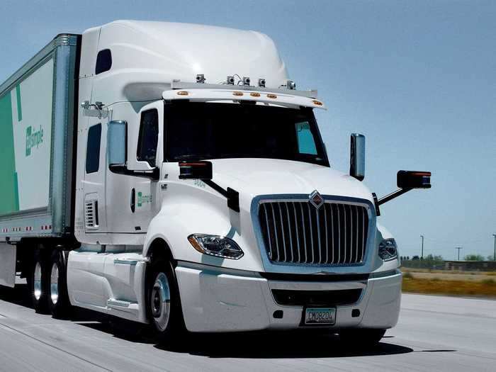 According to TuSimple, the AFN will be the world's first autonomous network of trucks.