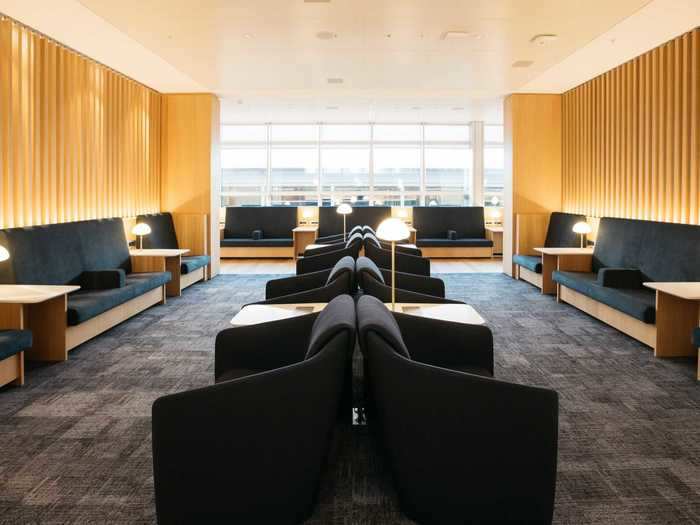 The artwork is displayed in British Airways' lounges across its international network.