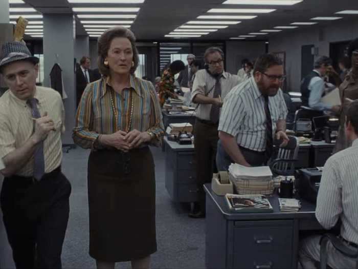 Steven Spielberg's 2017 movie "The Post" is a historical political thriller about The Washington Post's efforts to publish the infamous "Pentagon Papers" in 1971.