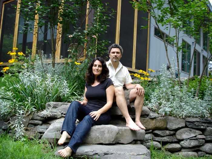 Amy Rosenfeld and Ed Potokar love designing spaces. Over the past decade, they've built three houses in the Hudson Valley and renovated an apartment in New York City. Now, they spend their days working on vintage Airstreams.
