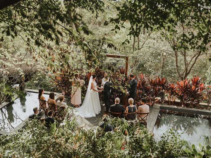 Many of the award-winning weddings took advantage of the beauty of the natural world.