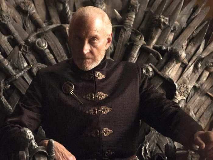 Charles Dance stays on brand in both series through patriarchy, daddy issues, and nobility. In "Game of Thrones," he played Tywin Lannister, the mean-spirited head of House Lannister whose first two children were incestuous, and whose third murdered him.