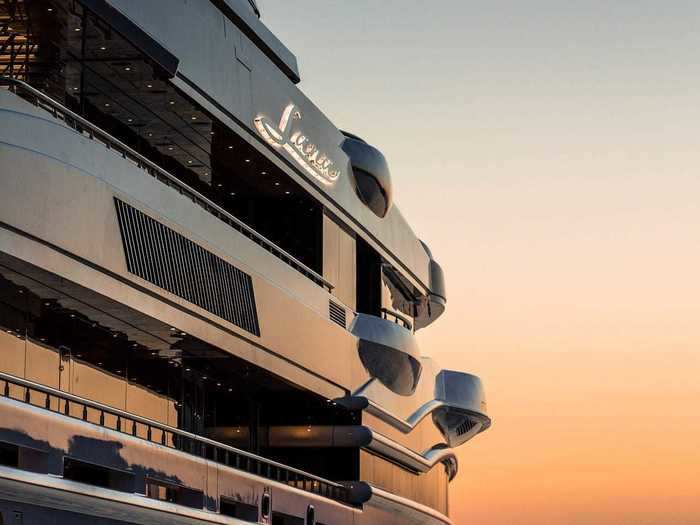Benetti, an Italian shipbuilding company, has built a new superyacht, and it's more than 300 feet long.