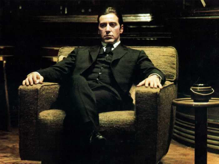 Al Pacino was a relatively unknown actor when he took on the role of Michael Corleone.