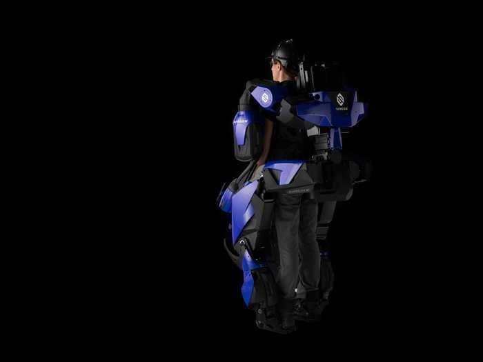 The Guardian XO is a battery-powered full-body exoskeleton.