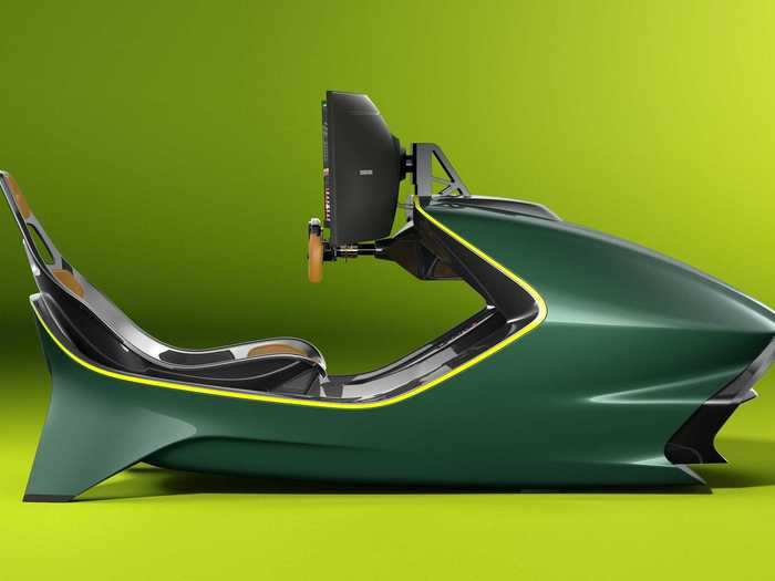 Aston Martin just revealed a $74,000 racing simulator that lets enthusiasts hit the track from the comfort of their own homes.