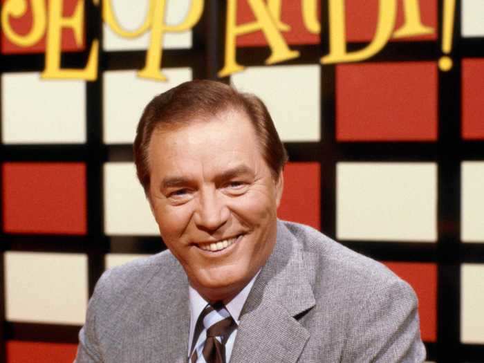 Art Fleming hosted "Jeopardy!" from 1964 to 1974, and then hosted a revamped version from 1978 to 1979.