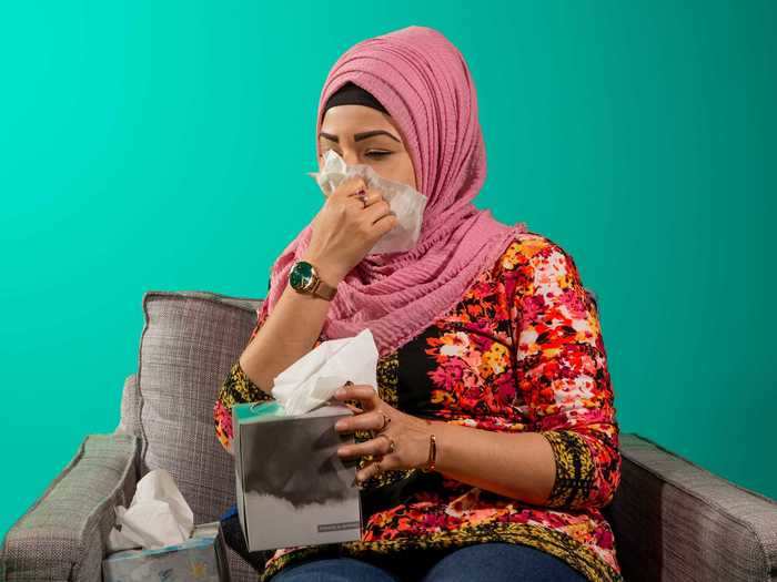 Runny nose, congestion, and other cold symptoms