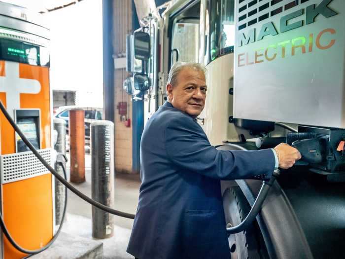 "Electric trucks will be a key component to helping New York City meet its ambitious goal of reducing GHG emissions by 80% by the year 2035,"  Rocco DiRico, deputy commissioner for support services at the New York City Department of Sanitation, said in a statement.