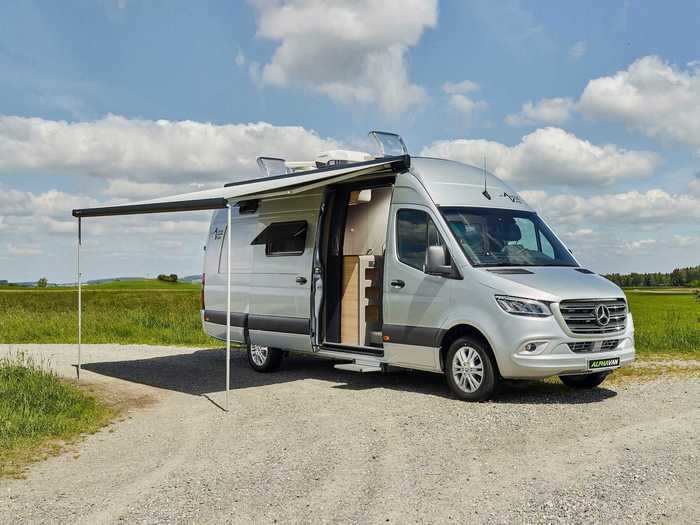 By using a Sprinter instead of other popular camper van bases like a Ram Promaster or Fiat Ducato, the team is able to include Mercedes-Benz's User Experience, Advanced Control, and ME Connect systems that can turn the tiny home into a smart home.