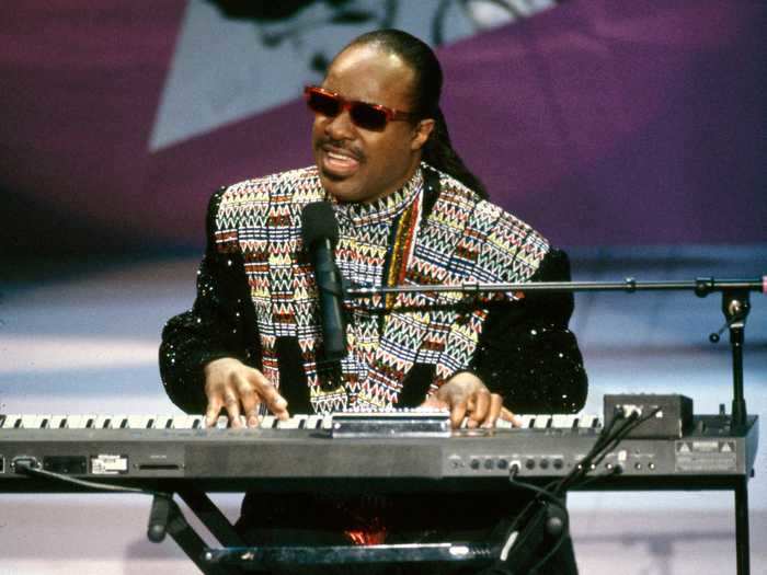 10 (tie). Stevie Wonder was just 13 when he scored his first No. 1 on the Hot 100. He's had nine more since then.