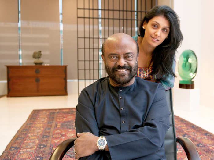 1. Shiv Nadar and family top the list