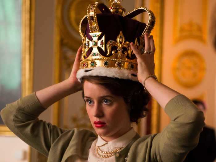 Claire Foy played Queen Elizabeth II in the early days of her reign.