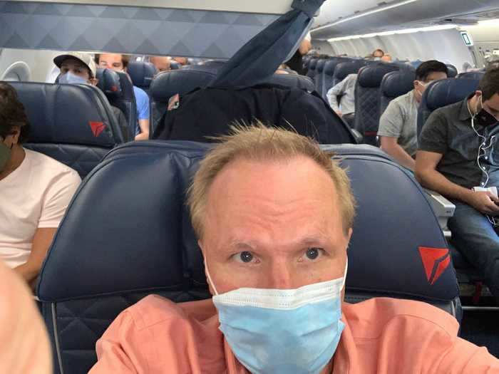 Happily, I chose one of the few airlines (Delta) that doesn't book middle-seat passengers and was lucky enough to have been the only person in my row for several of the eleven flight segments I have flown.