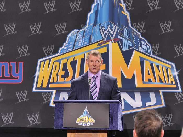 Vincent McMahon, 75, was practically born into the wrestling business.