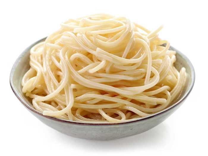 Spaghetti translates to "little strings" in Italian. It's perhaps the most famous and beloved pasta worldwide.
